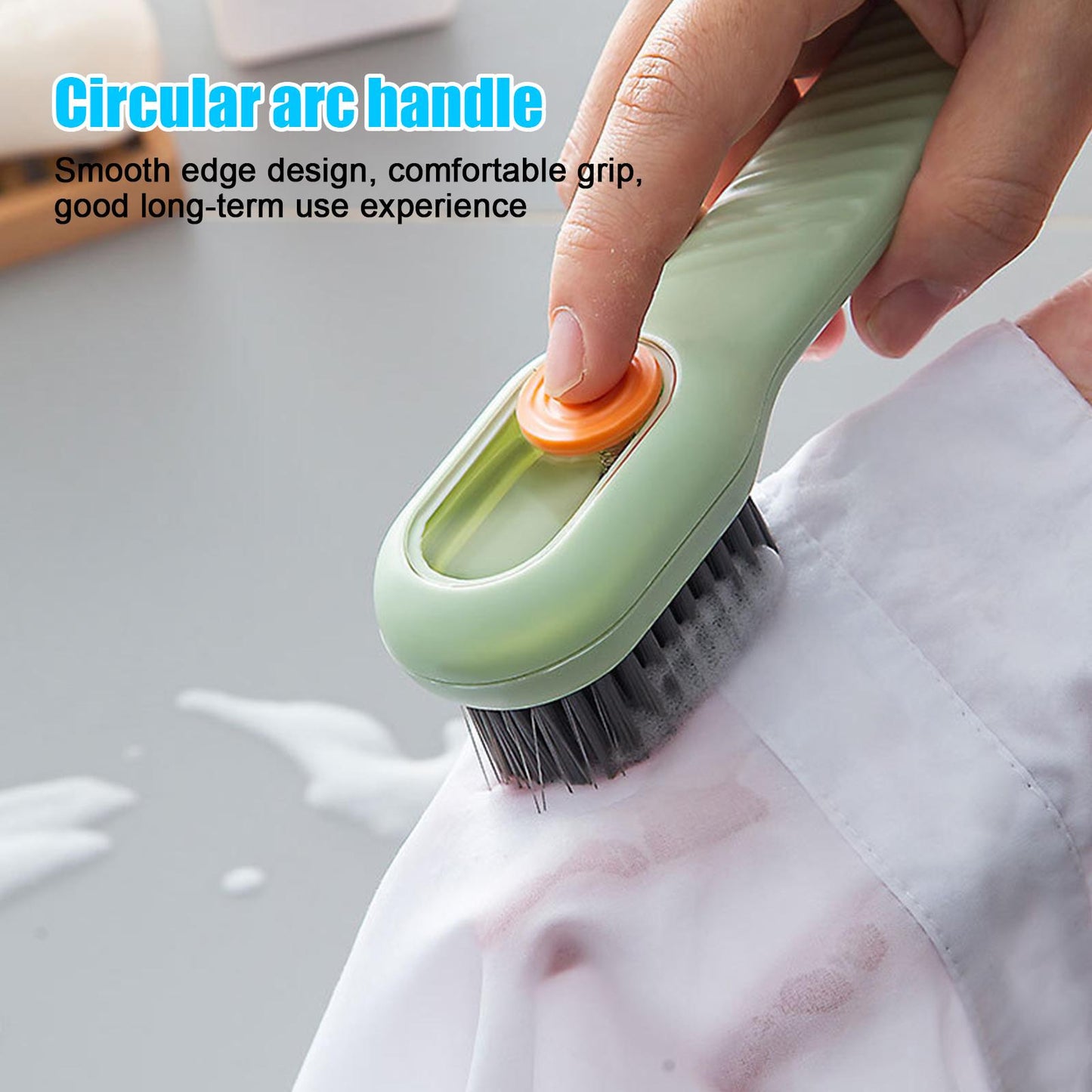 StainAway Pro Brush™ - "Remove stains with the built-in dispenser"