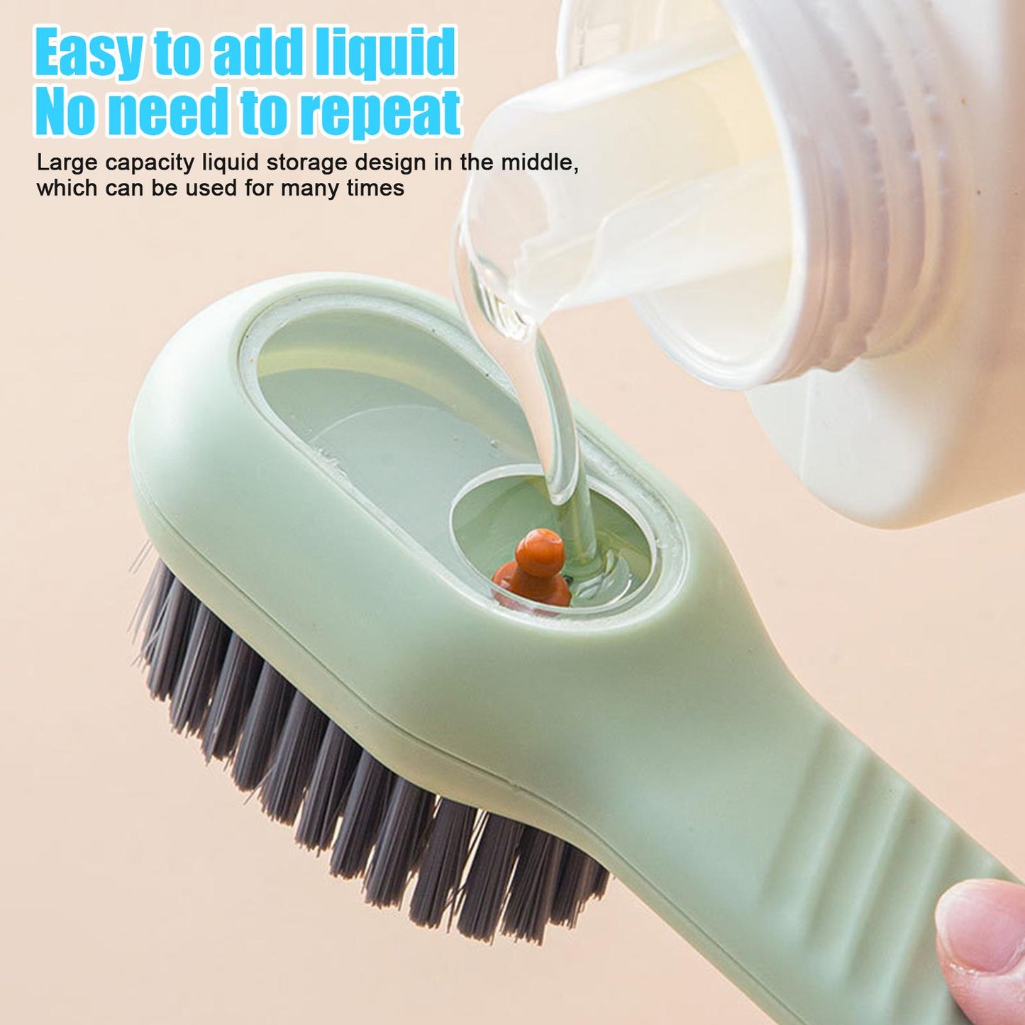 StainAway Pro Brush™ - "Remove stains with the built-in dispenser"